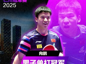 向鹏首夺WTT仁川冠军赛男单冠军